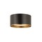 Z-Lite Arlo 2 Light Flush Mount, Matte Black & Rubbed Brass 2303F2-MB-RB - alternate 1